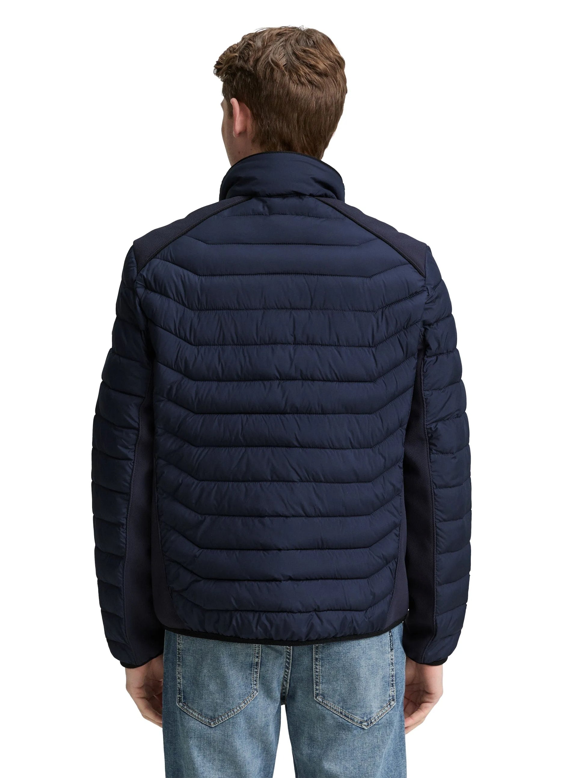 Tom Tailor – Tom Tailor Herren Lightweight Hybrid Steppjacke