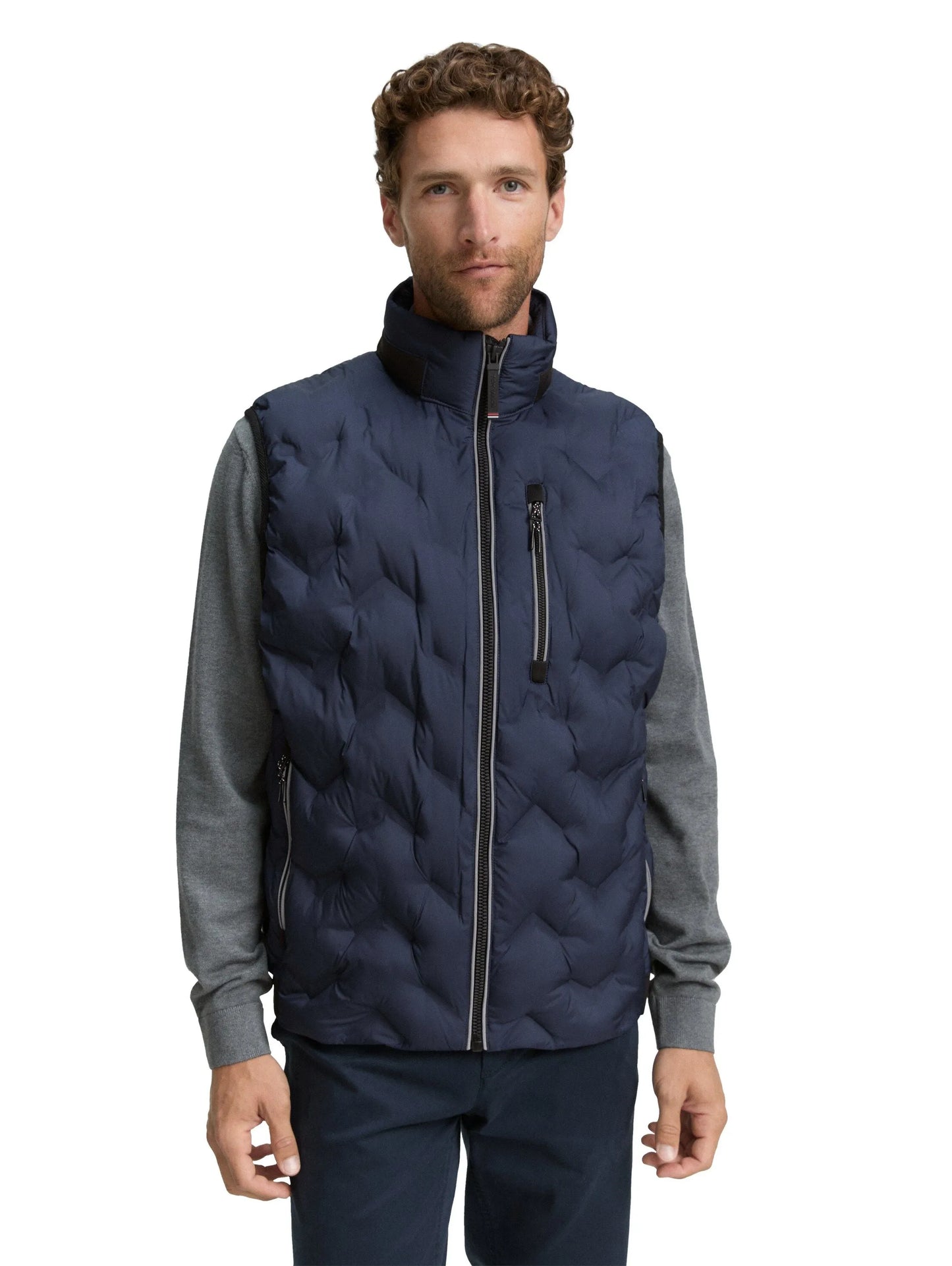 Tom Tailor – Tom Tailor Herren Hybrid Lightweight Steppweste