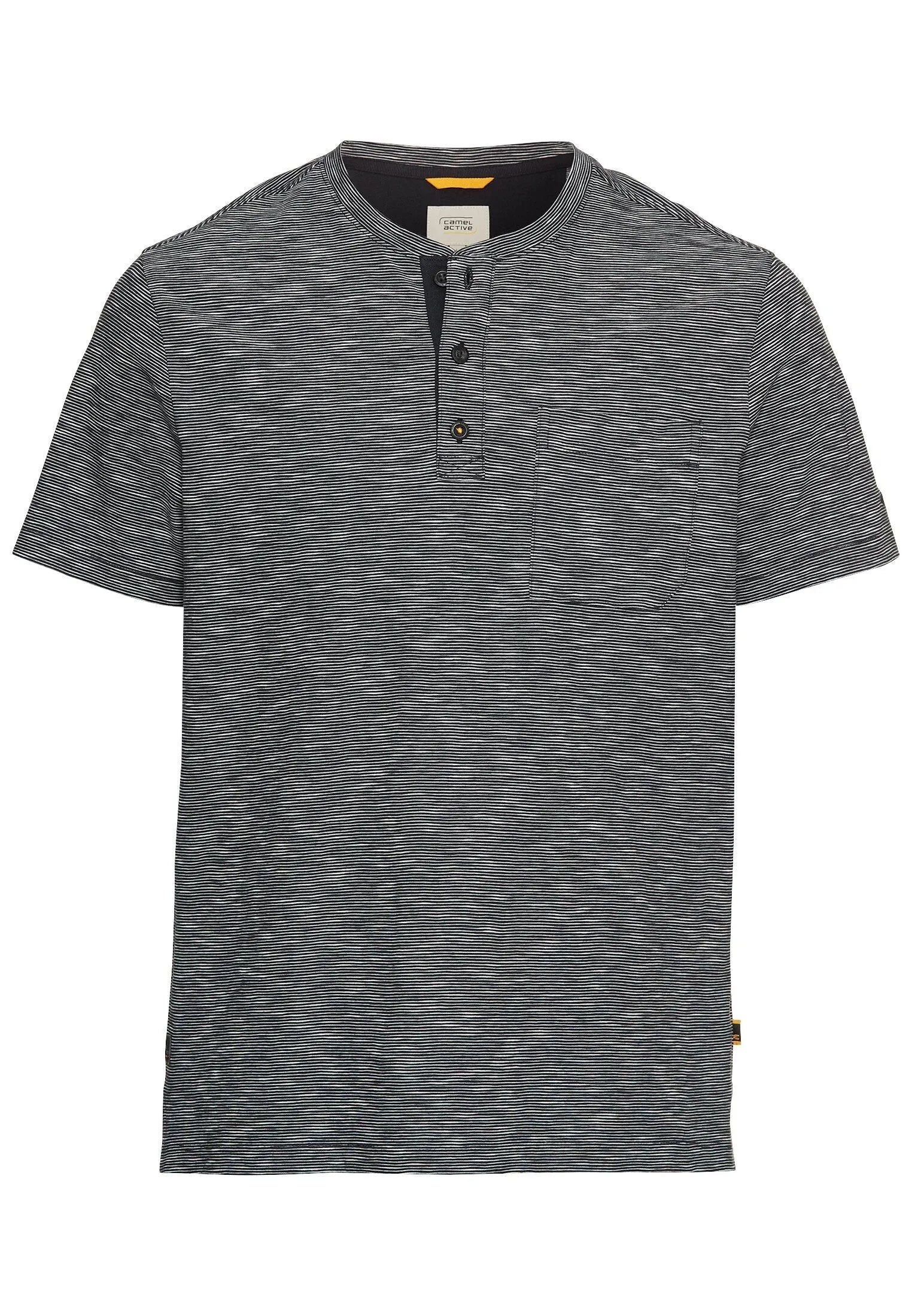 Camel Active Menswear – Camel Active Herren Kurzarm Henley