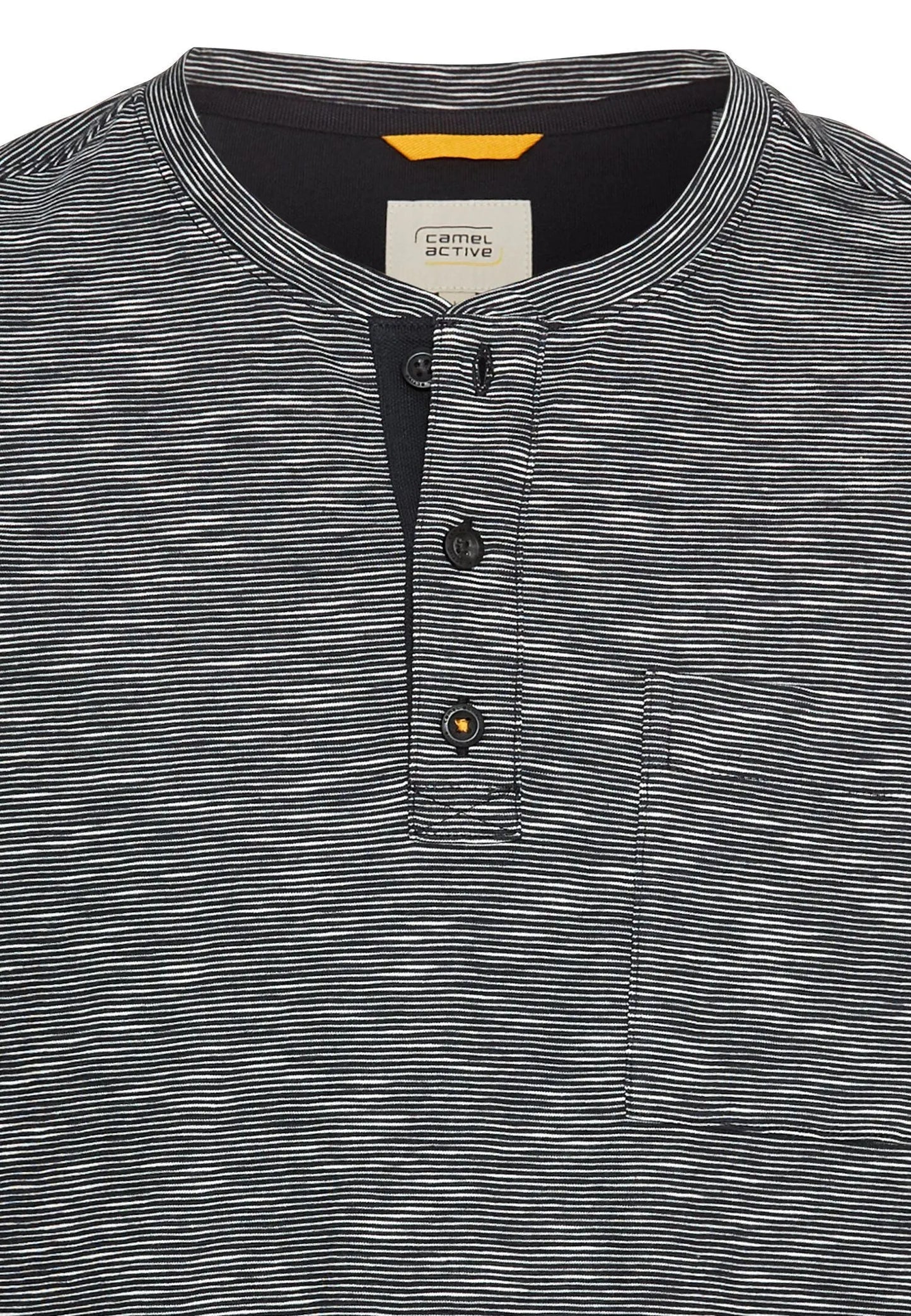 Camel Active Menswear – Camel Active Herren Kurzarm Henley