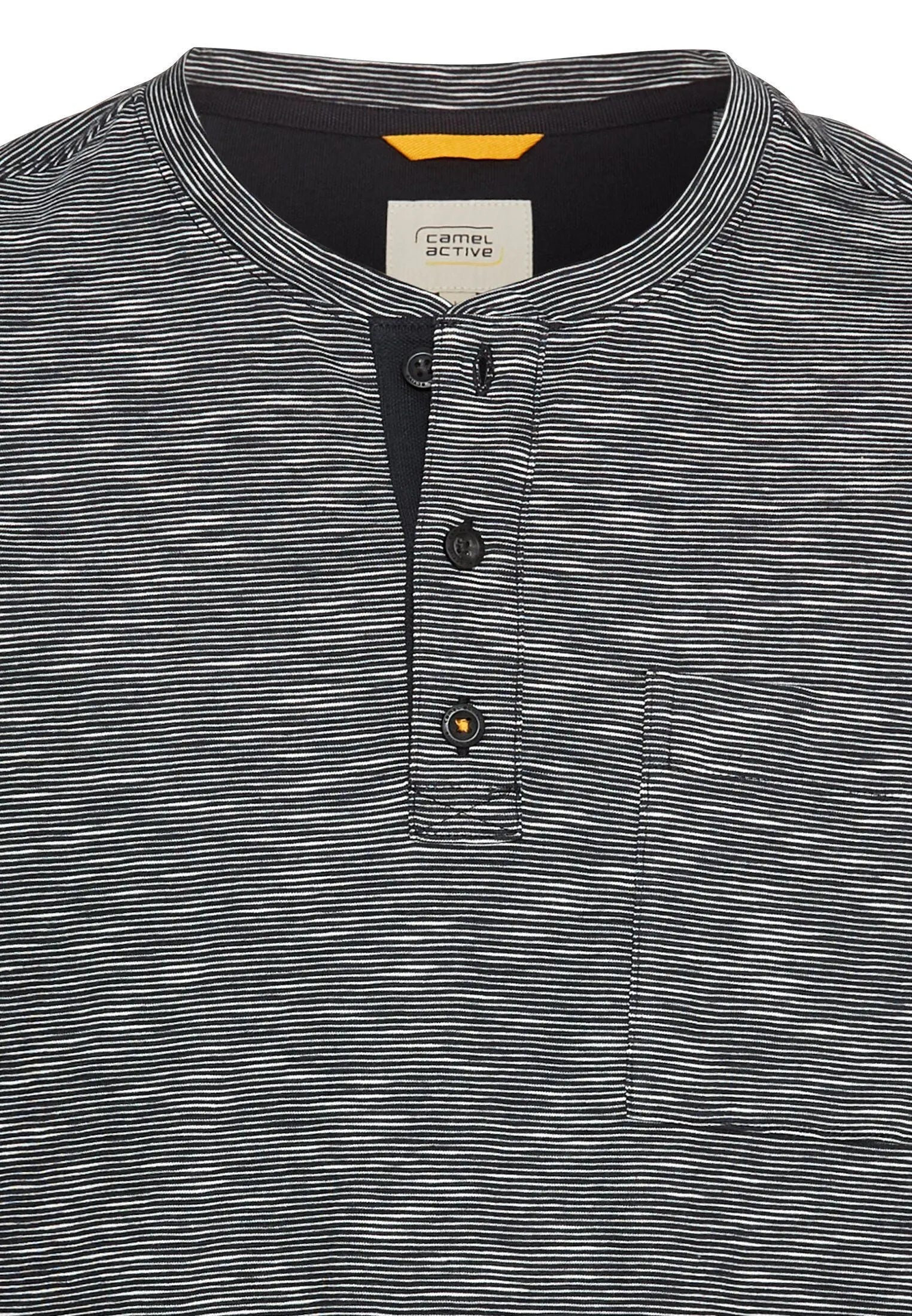 Camel Active Menswear – Camel Active Herren Kurzarm Henley
