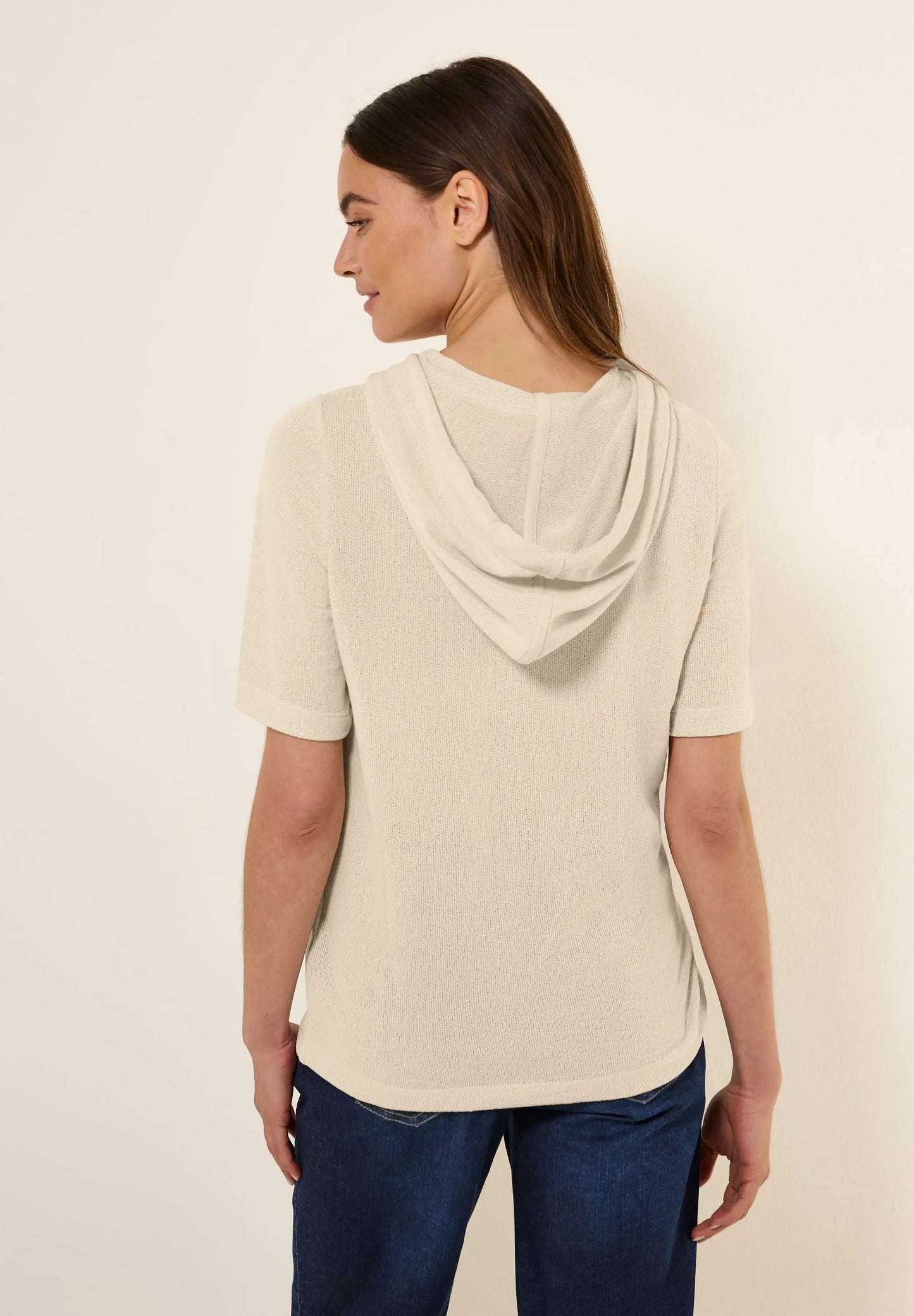 Cecil – Cecil Damen Crepe Hoodie-Shirt