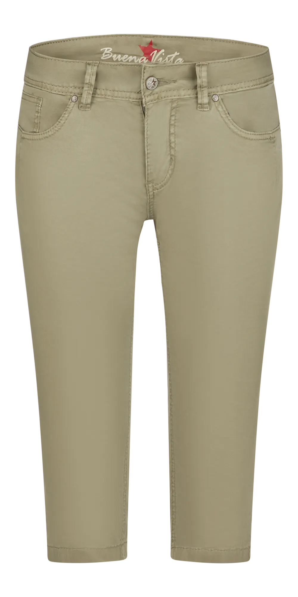 Buena Vista – Buena Vista Damen Capri-Jeans Malibu-Zip
