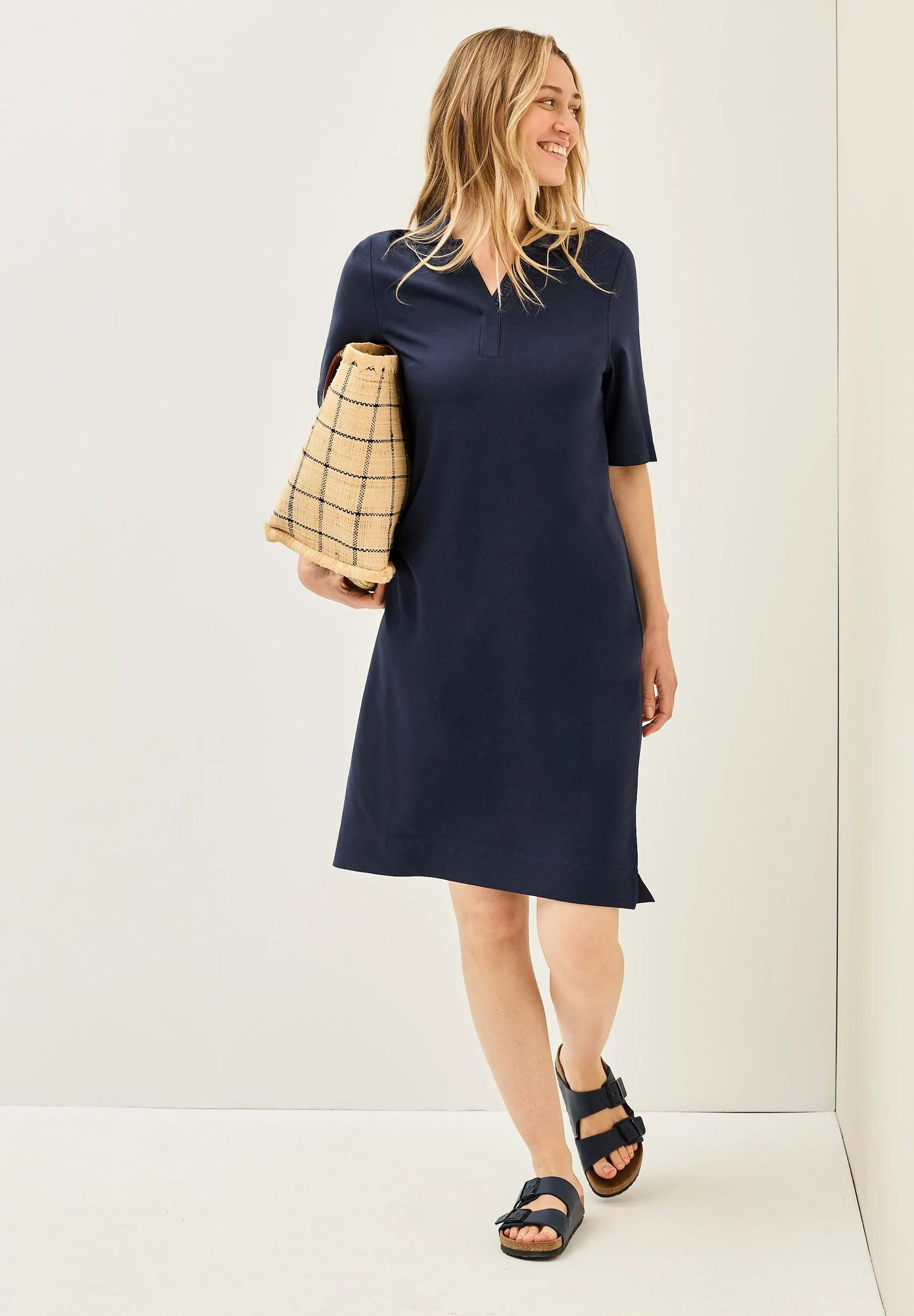 Cecil – Cecil Damen Piquée Polo-Kleid