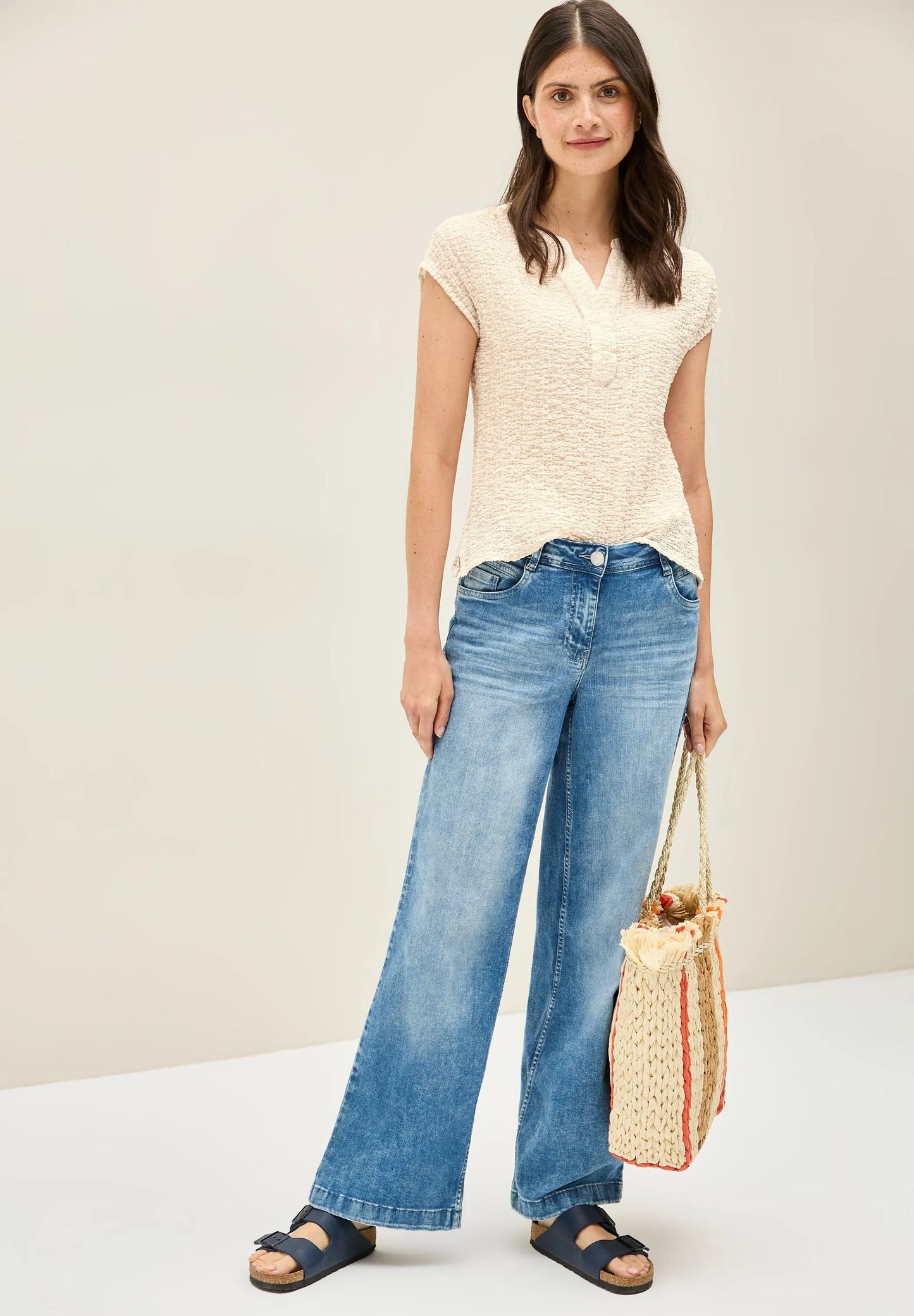 Cecil – Soyaconcept Damen Strukturbluse
