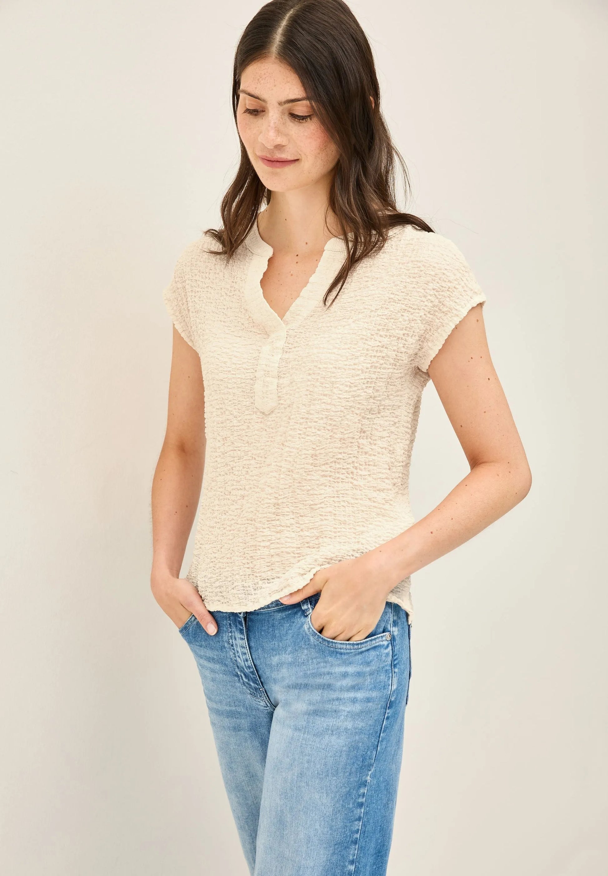Cecil – Soyaconcept Damen Strukturbluse