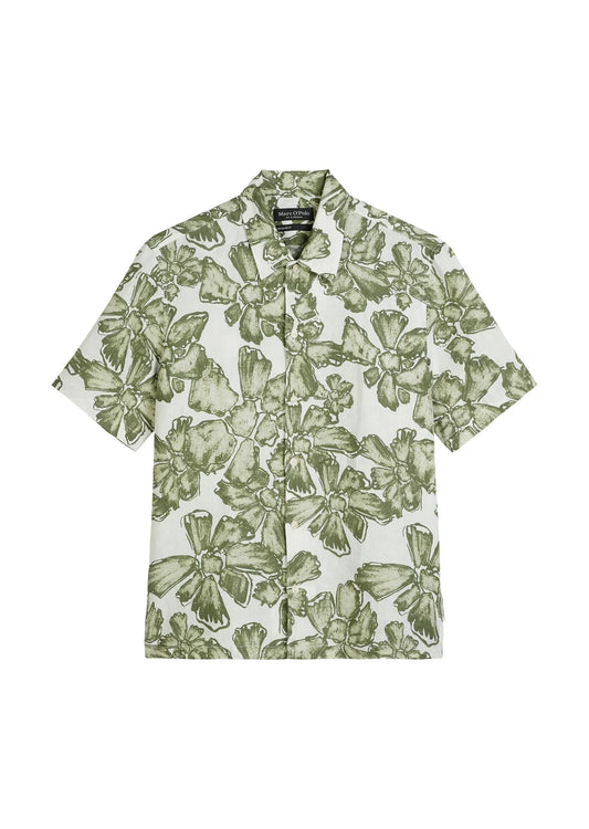 Marc O'Polo – Marc O'Polo Herren Kurzarm-Hemd regular