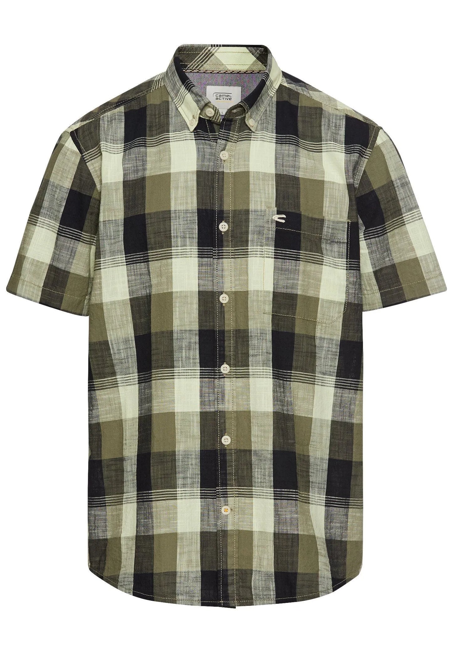 Camel Active Menswear – Camel Active Herren Kurzarmhemd