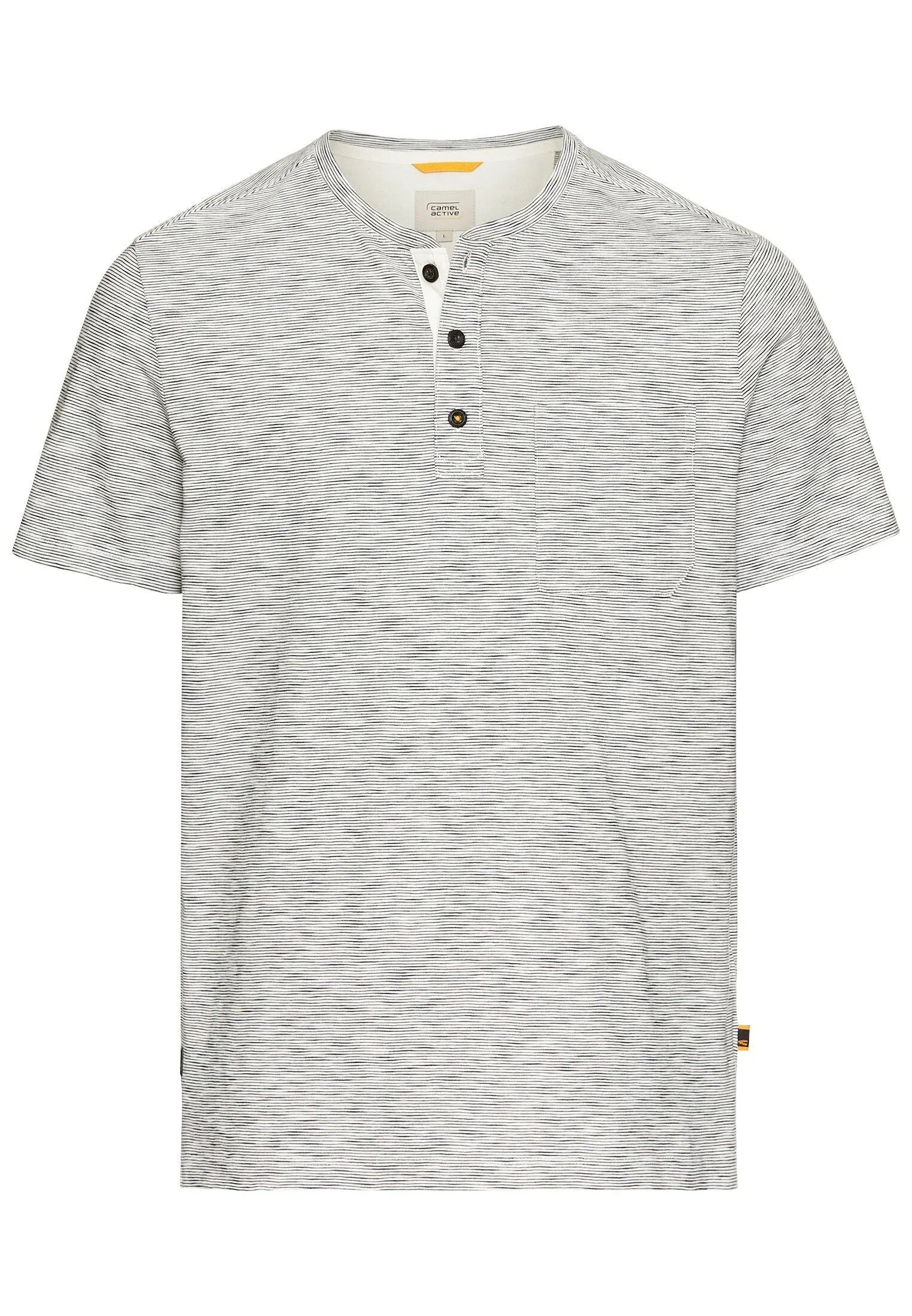 Camel Active Menswear – Camel Active Menswear Herren Henley Kurzarmshirt