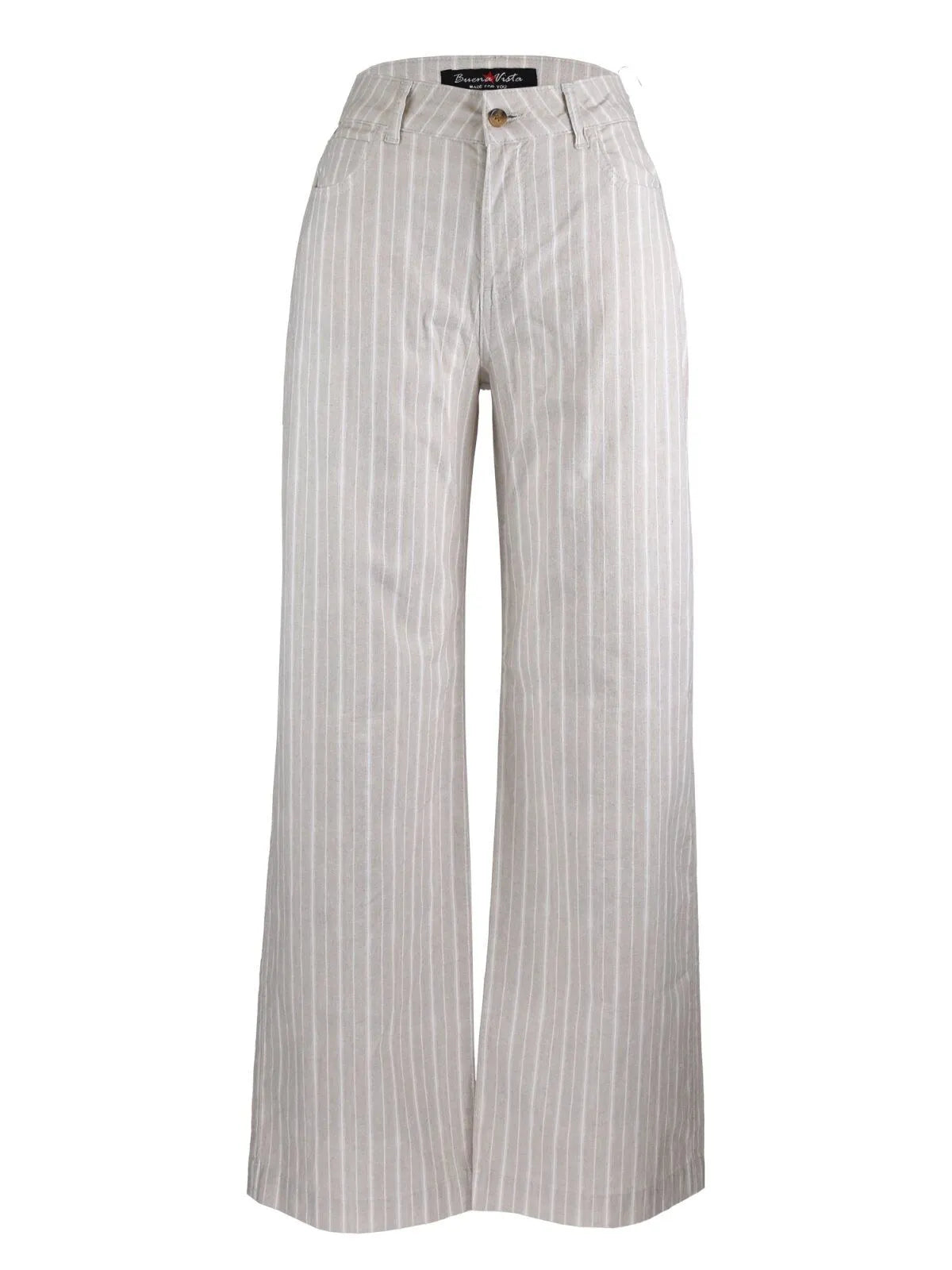 Buena Vista – Buena Vista Damen Hose Wide Leg linen blend