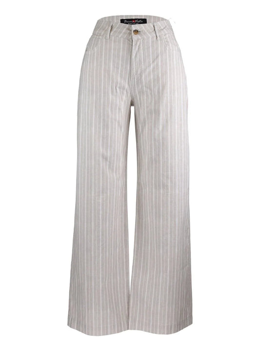 Buena Vista – Buena Vista Damen Hose Wide Leg linen blend