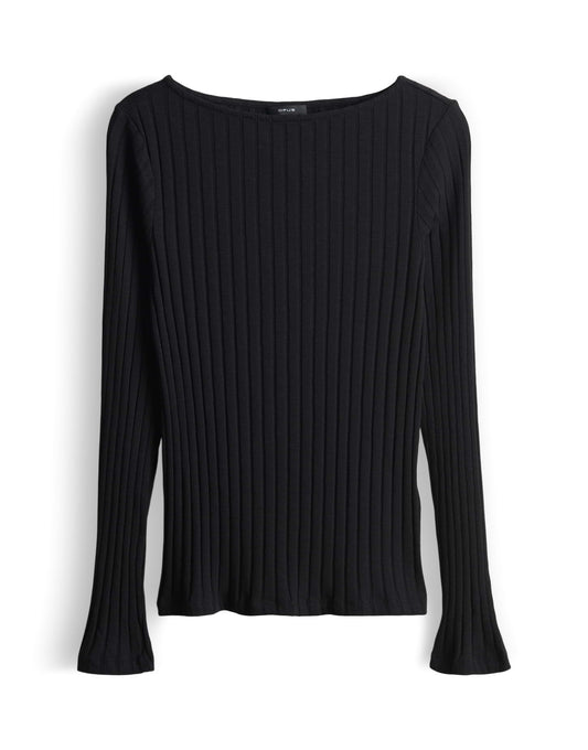 Opus Damen Shirt 44 schwarz