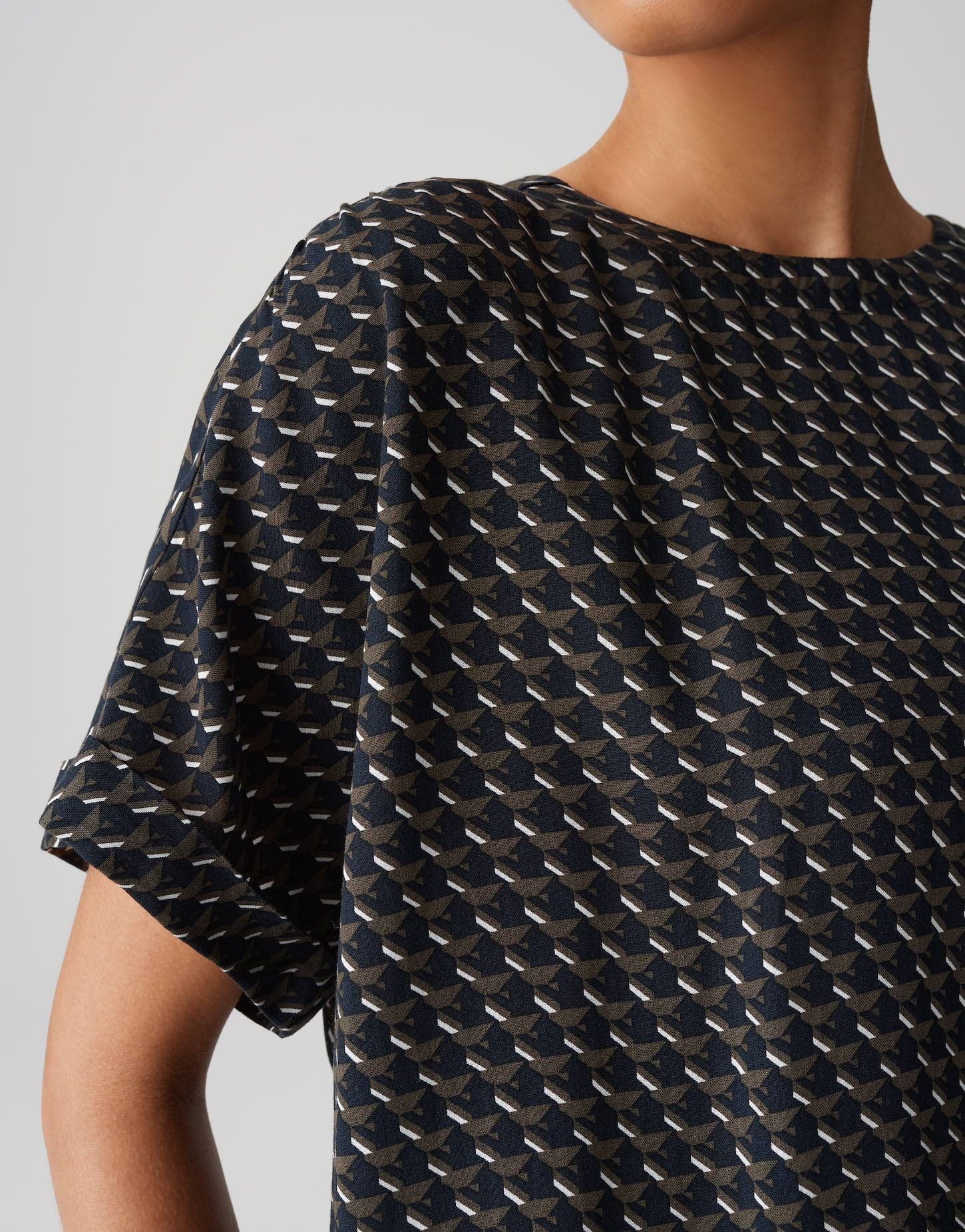 Opus Damen Shirt Femka london blau