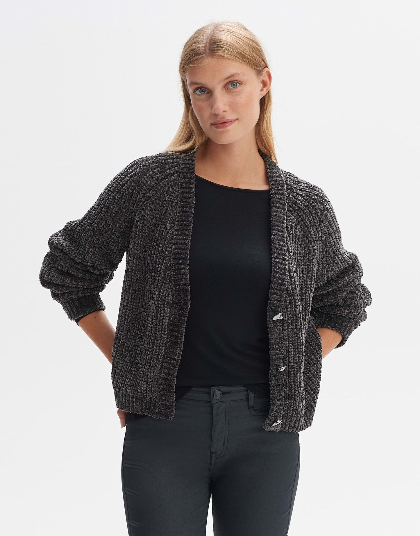 Opus Damen Strickjacke Denille