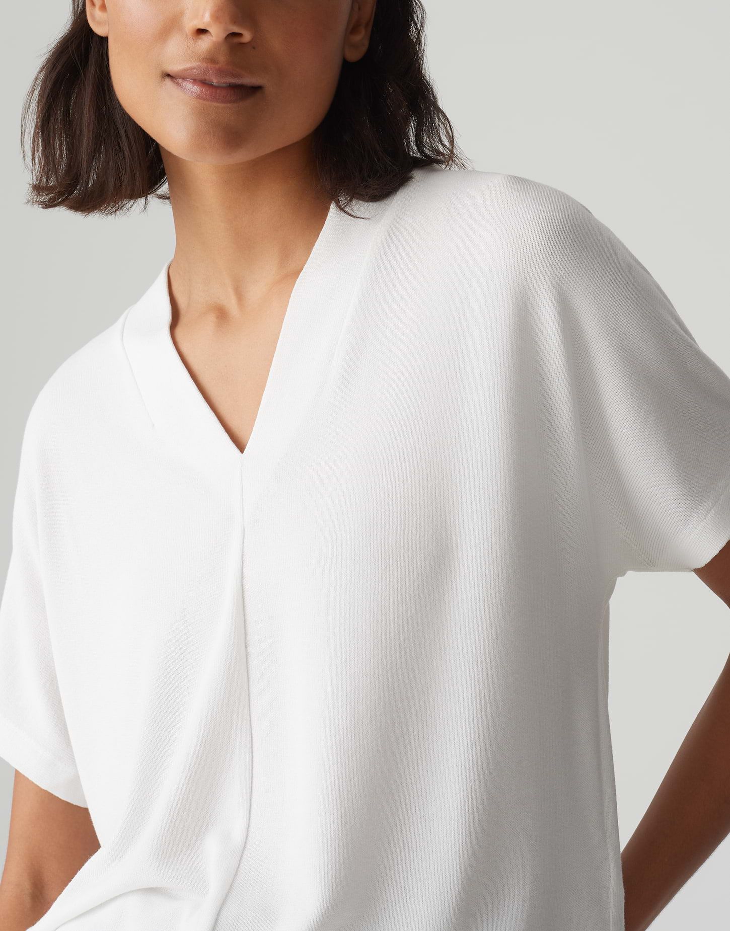 OPUS Damen Shirt weiß