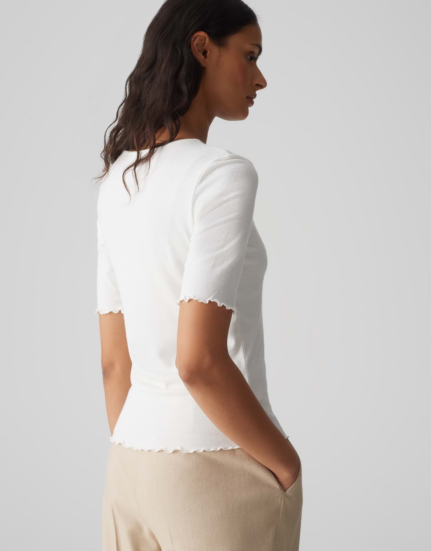OPUS Damen Shirt weiß