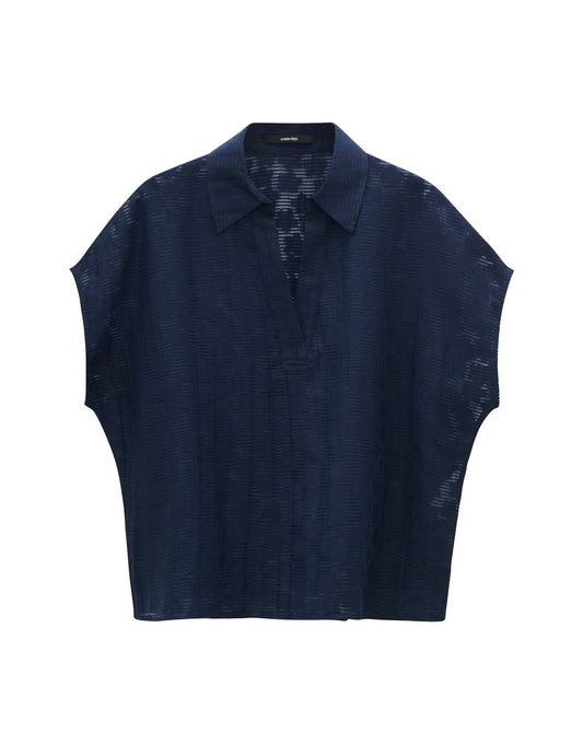 someday Damen Bluse blau