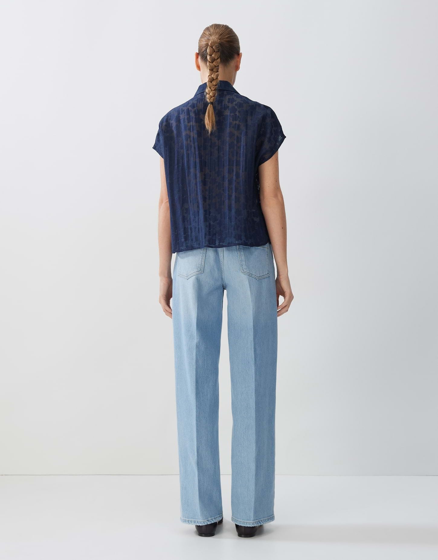 someday Damen Bluse blau