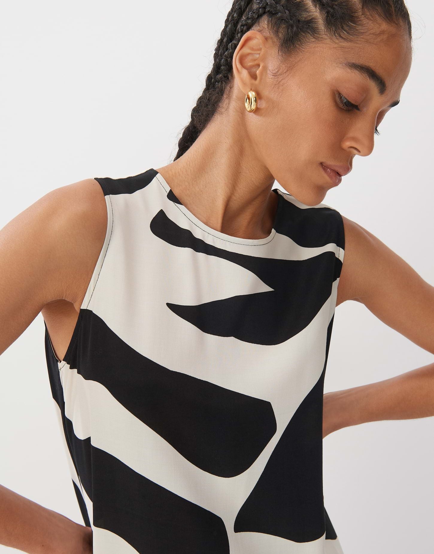 someday Damen Kleid schwarz