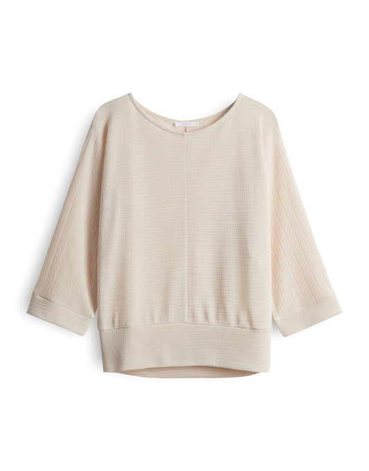 Opus Damen Shirt Sollika structure 44 weiß