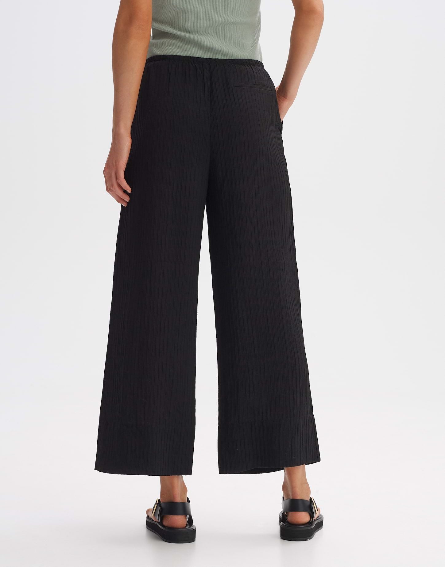 OPUS Damen Hose schwarz