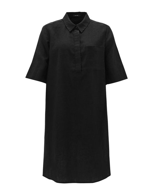 OPUS Damen Blusenkleid 38 schwarz