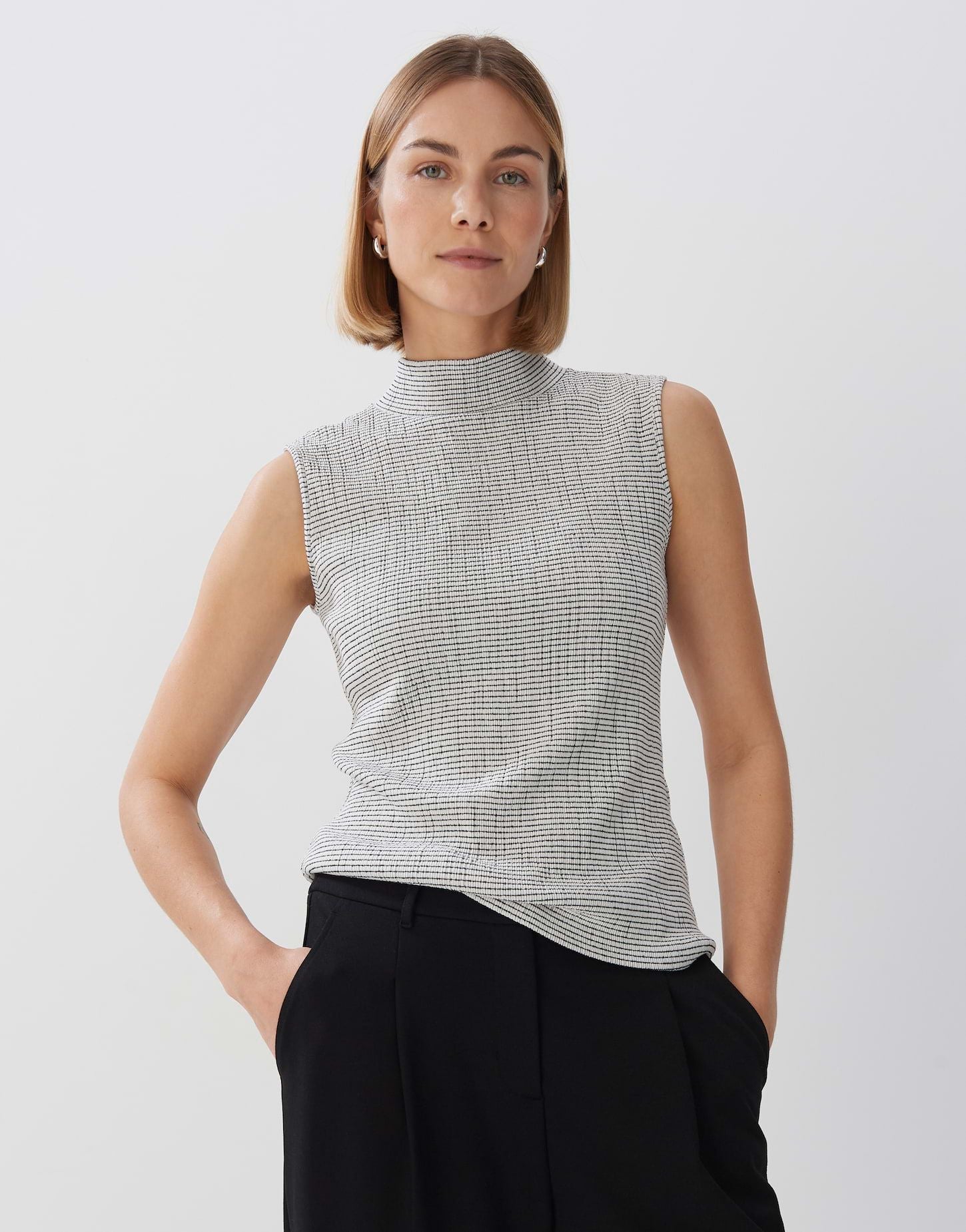 someday Damen T-Shirt Kariba schwarz
