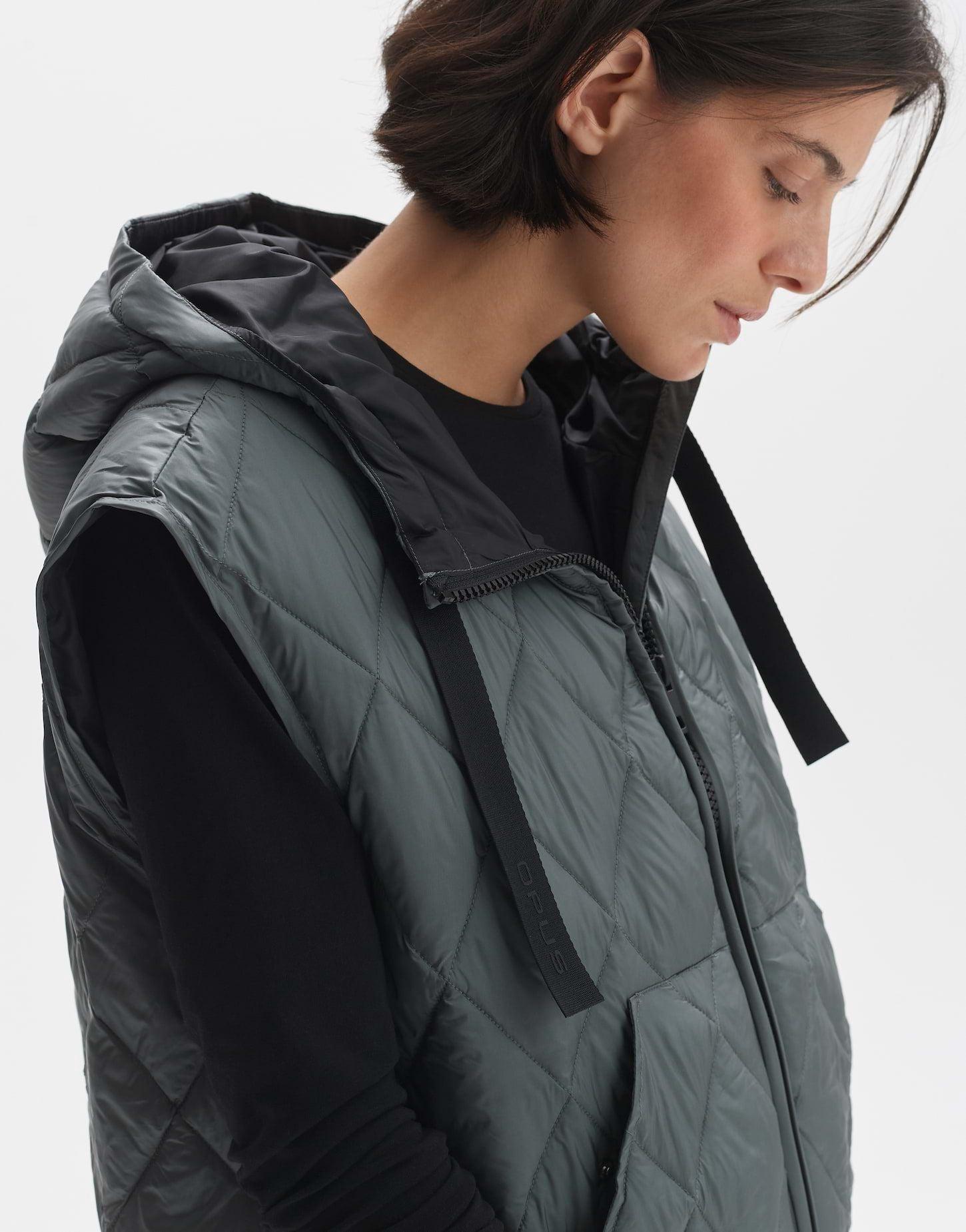 OPUS Damen Steppweste WENDARA - Wende-Weste Regular Fit