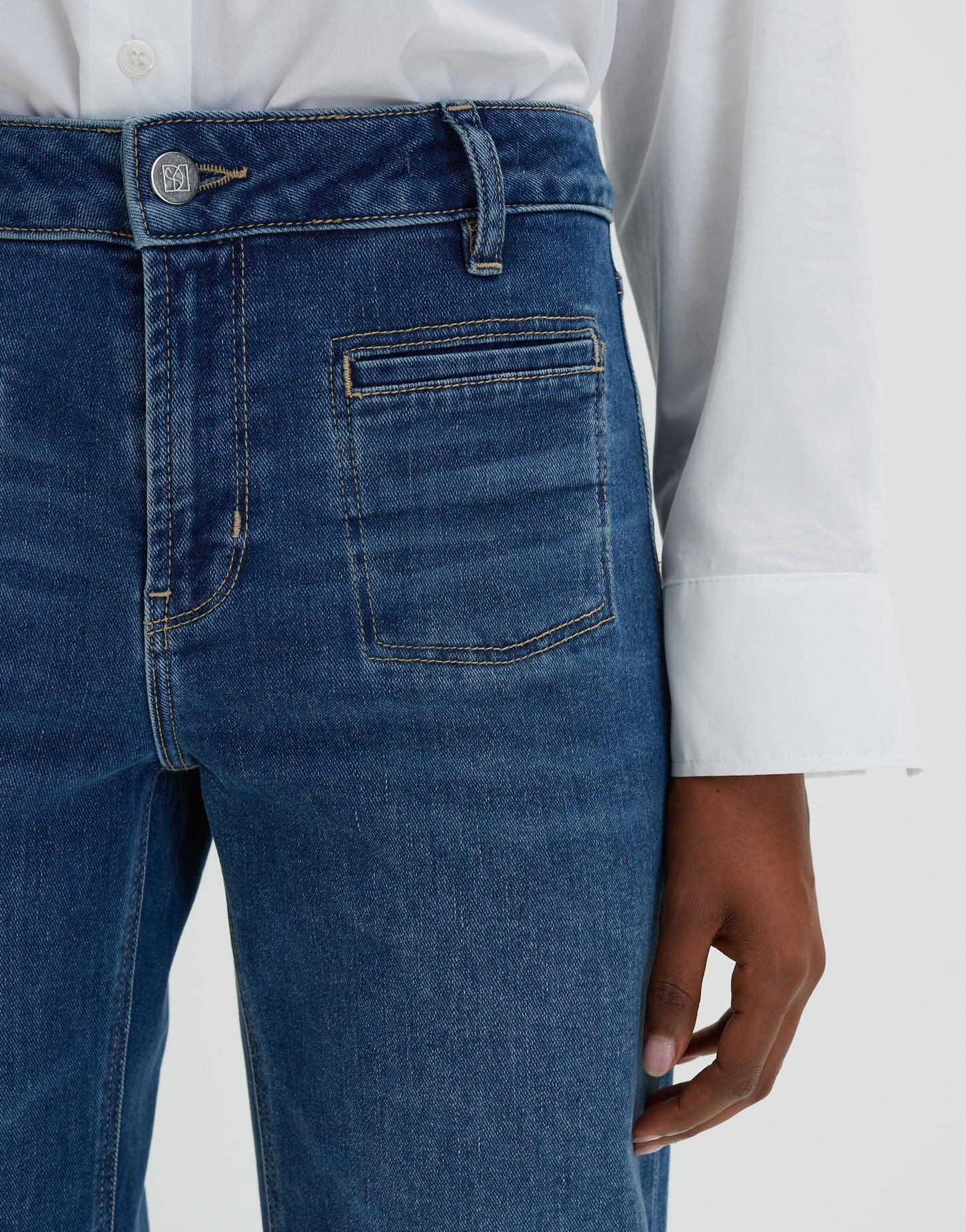 someday Damen Jeans Carie french blau