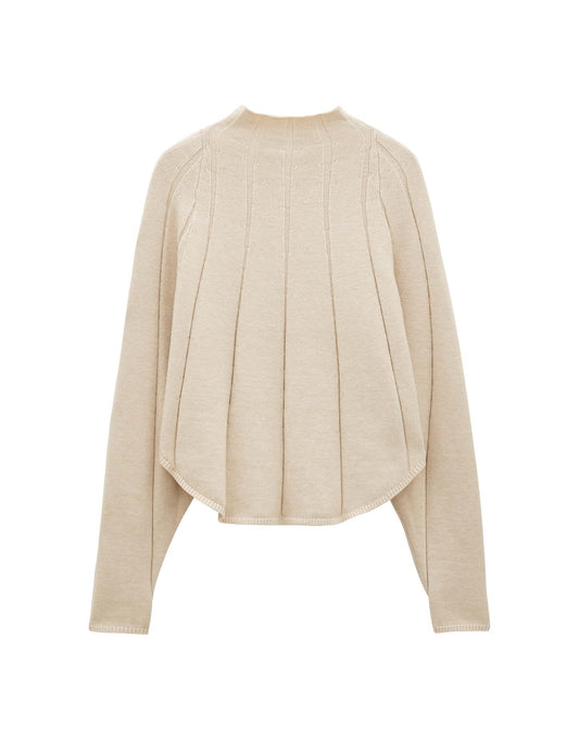 someday Damen Strickpullover Tanima beige