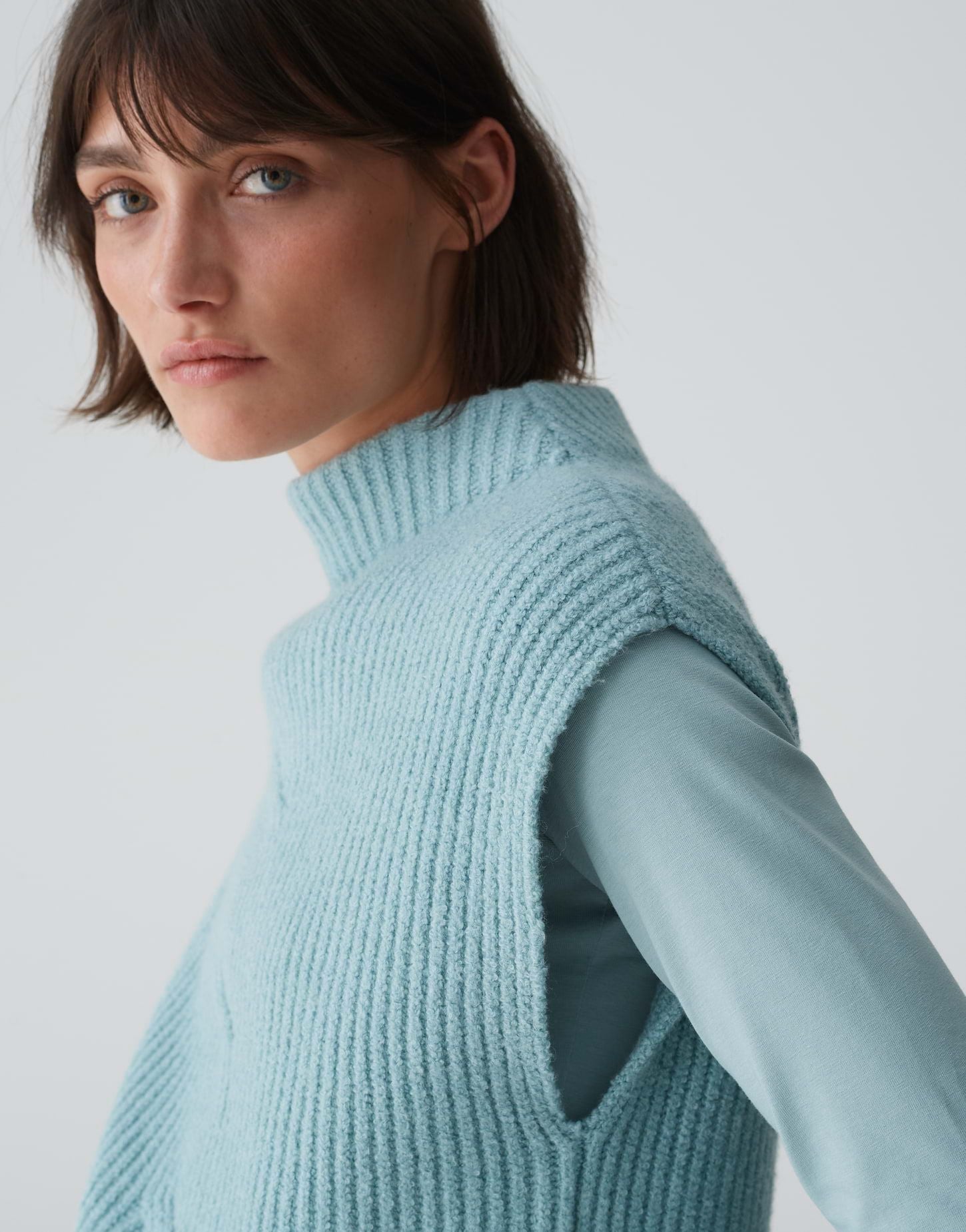 Opus Fashion Opus Damen Pullover Blau Zalando Opus Sweatshirt