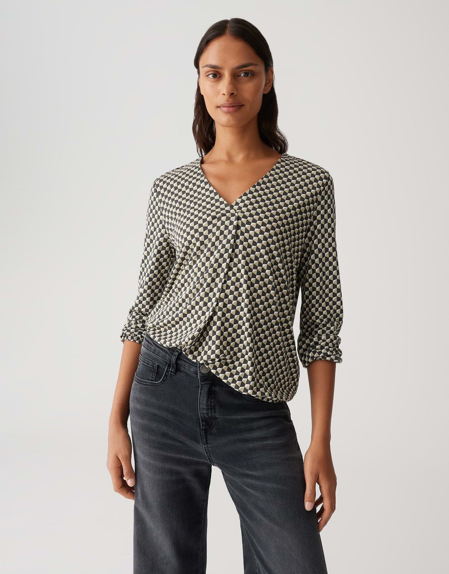 Opus Damen Bluse grün
