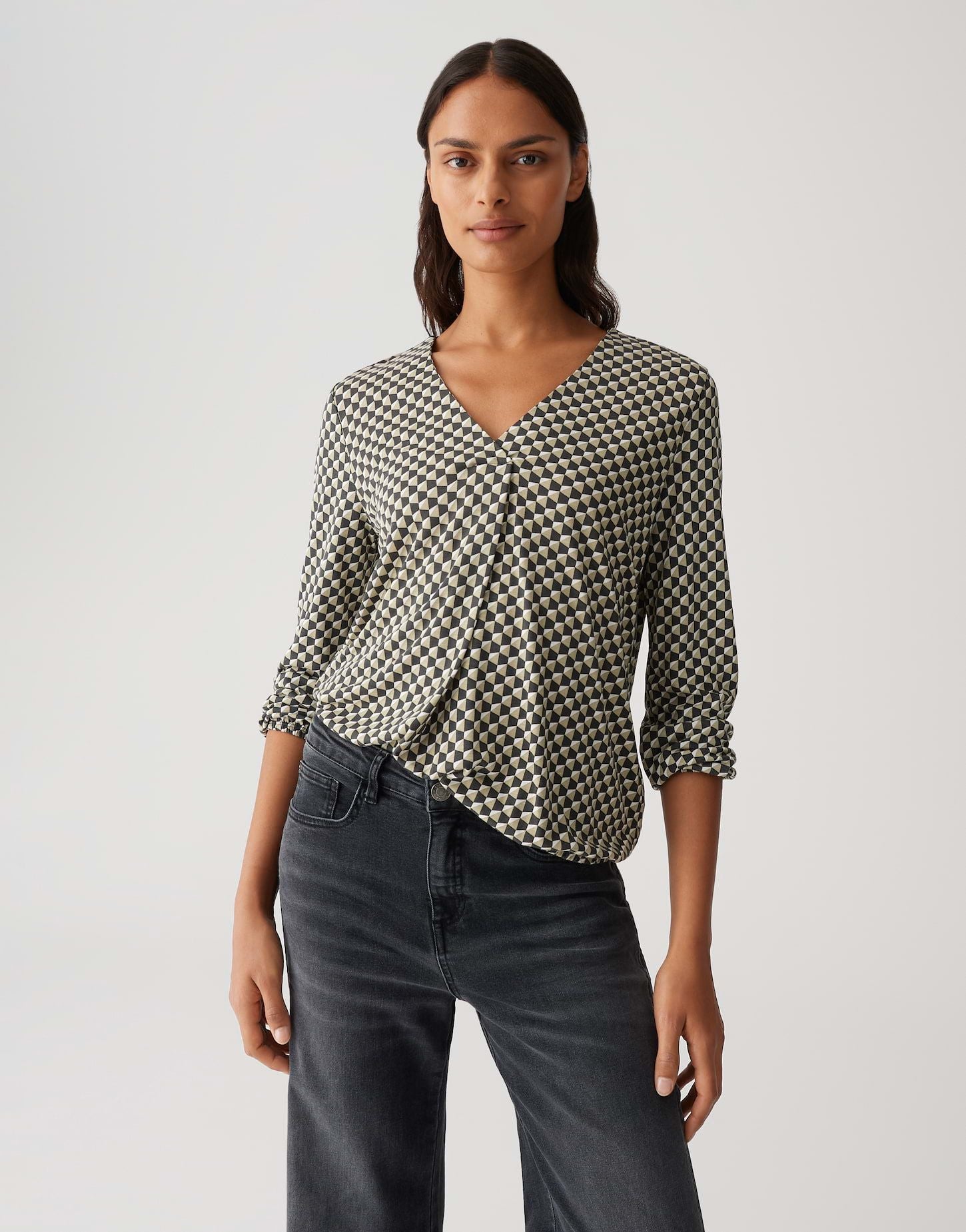 Opus Damen Bluse grün