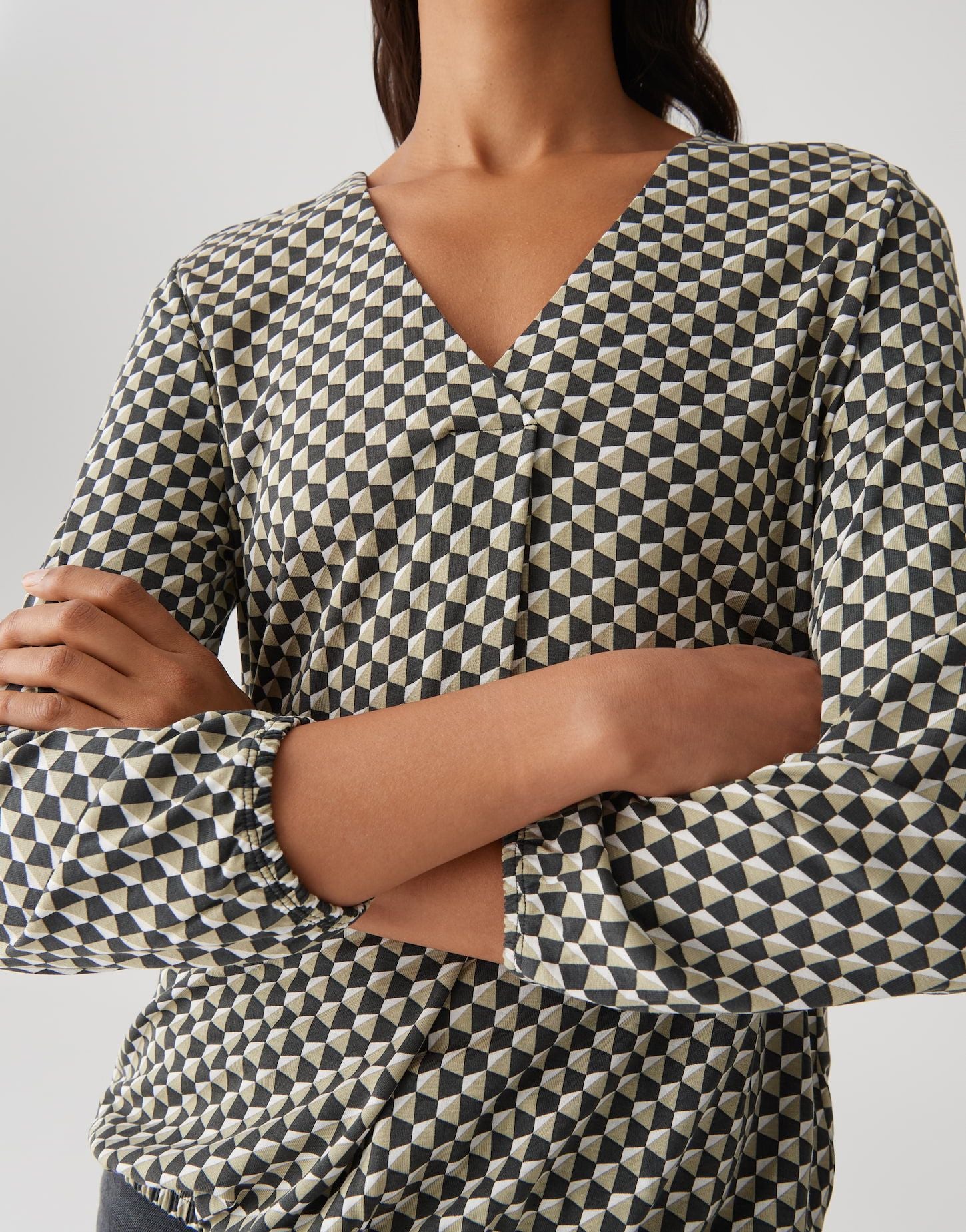 Opus Damen Bluse grün