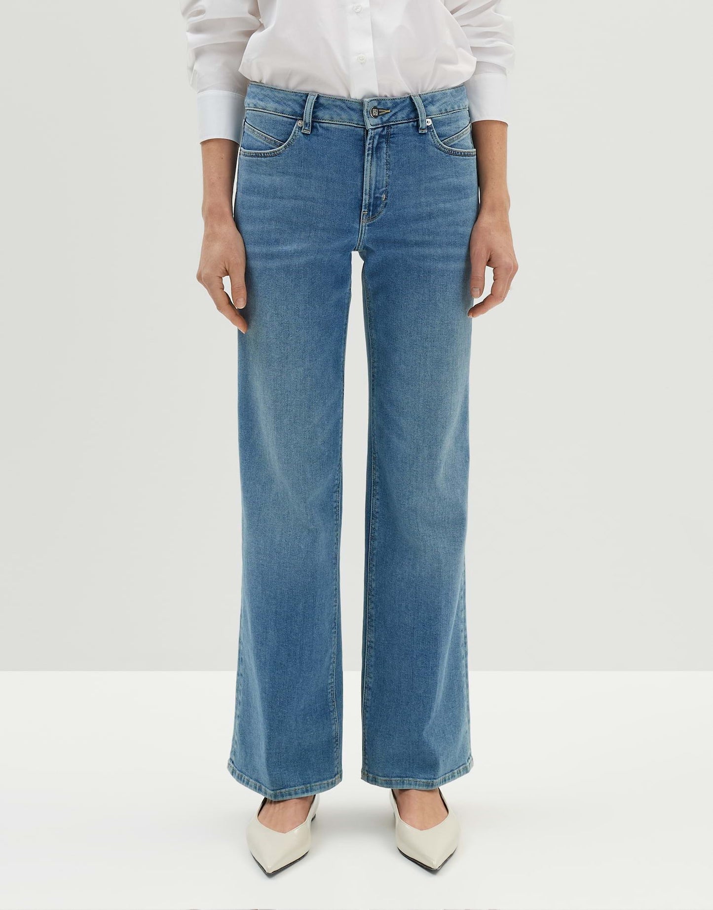 Someday Damen Jeans Carie iconic blau