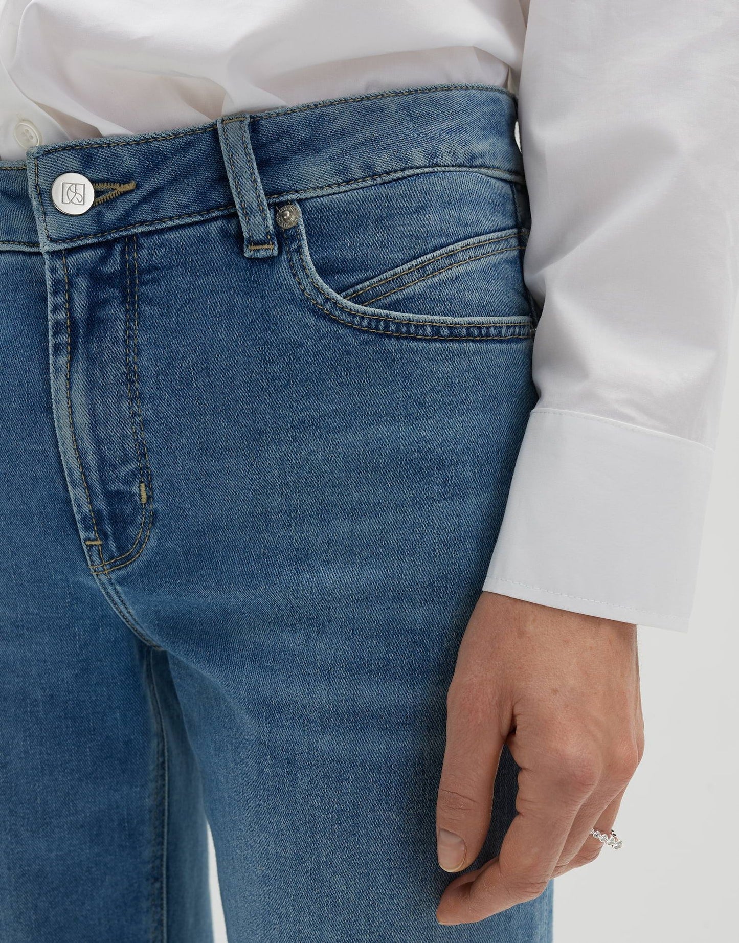 Someday Damen Jeans Carie iconic blau