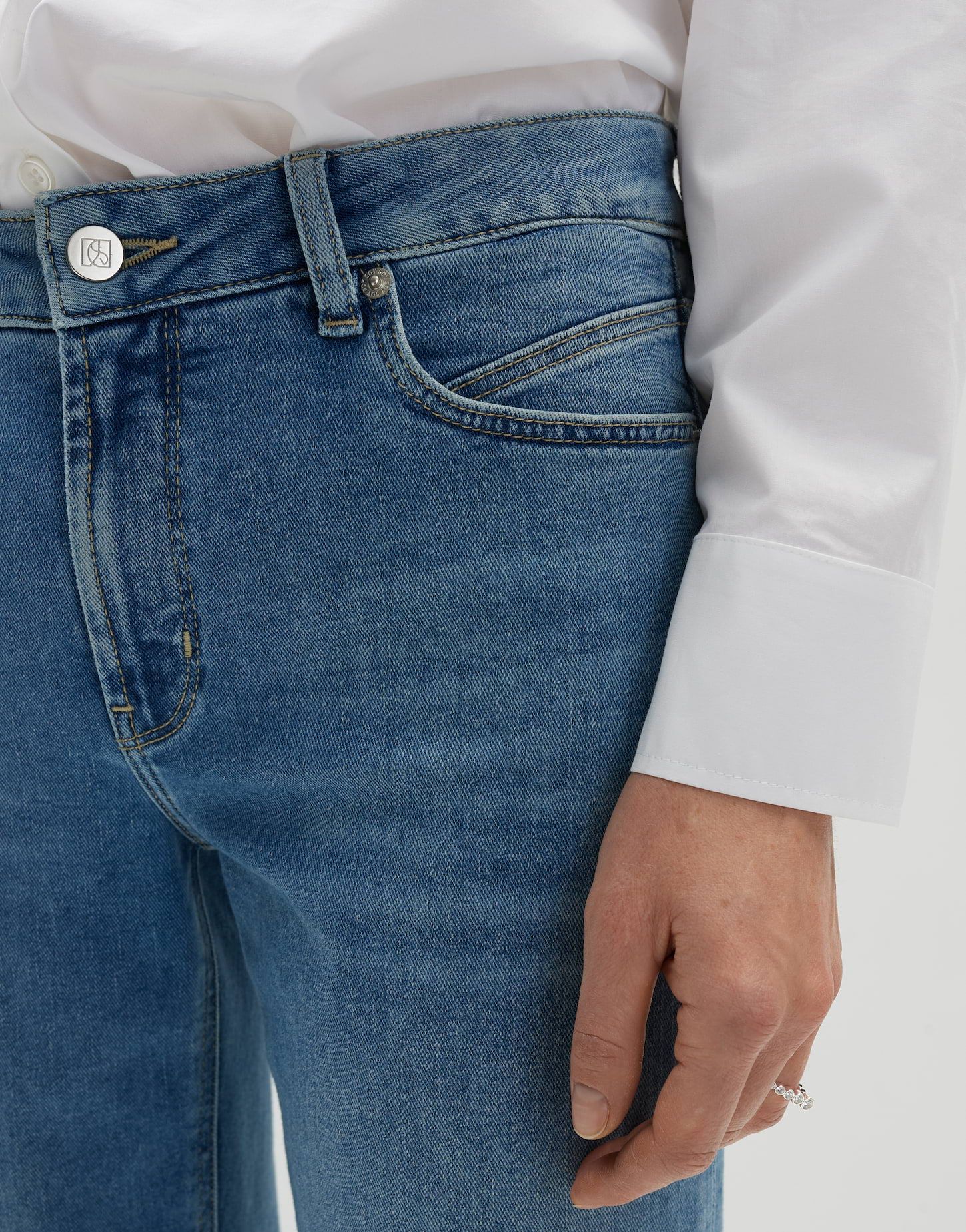 Someday Damen Jeans Carie iconic blau
