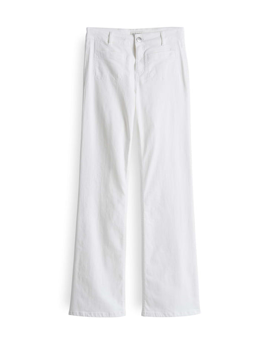 Opus Damen Jeans Melly fresh 36 L32 weiß