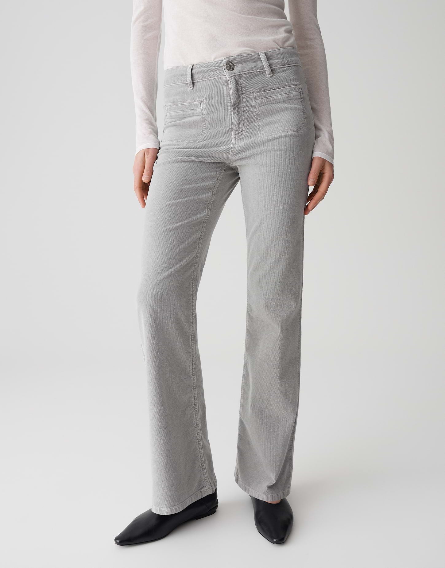 Opus Damen Jeans grau
