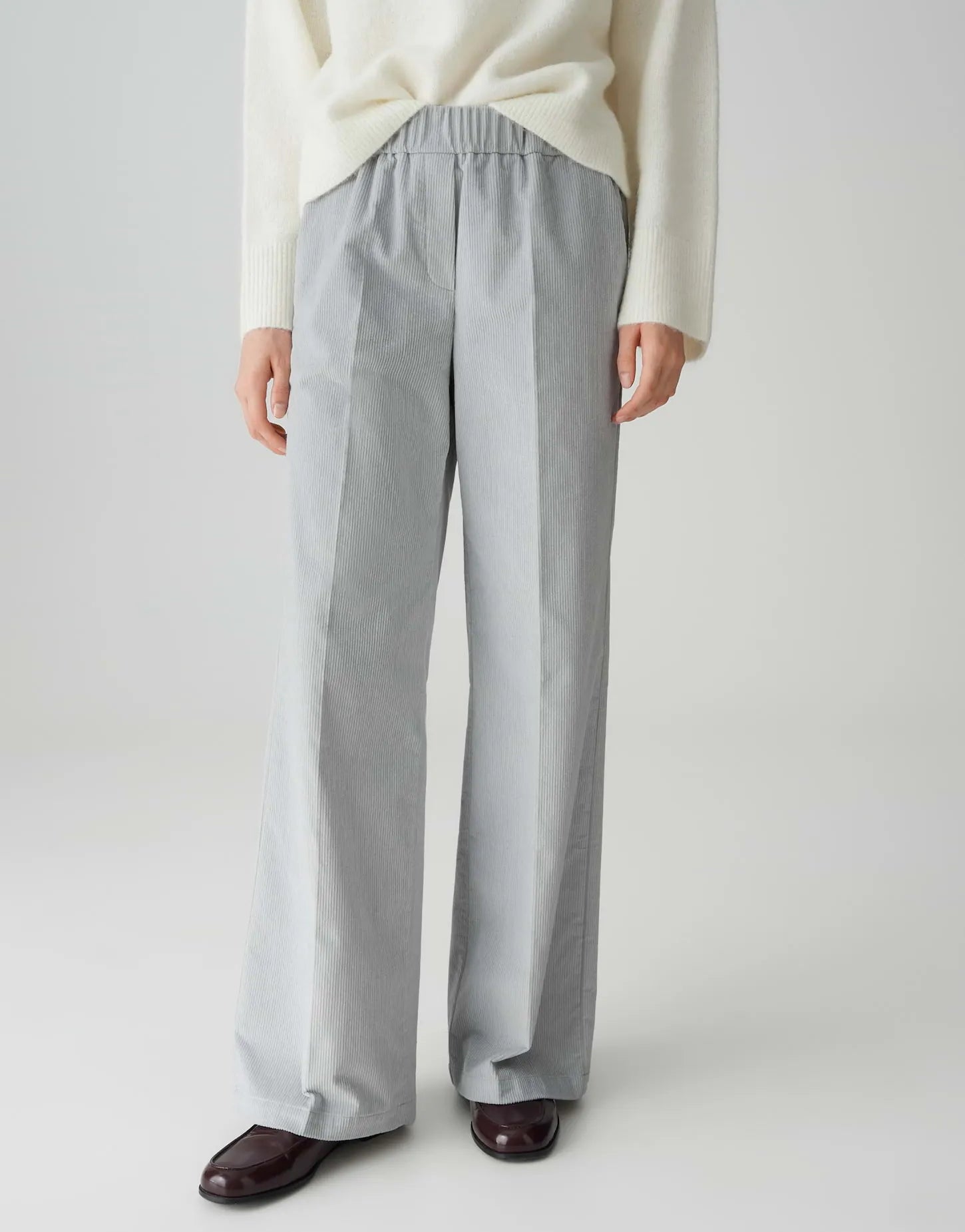 Opus Damen Hose grau