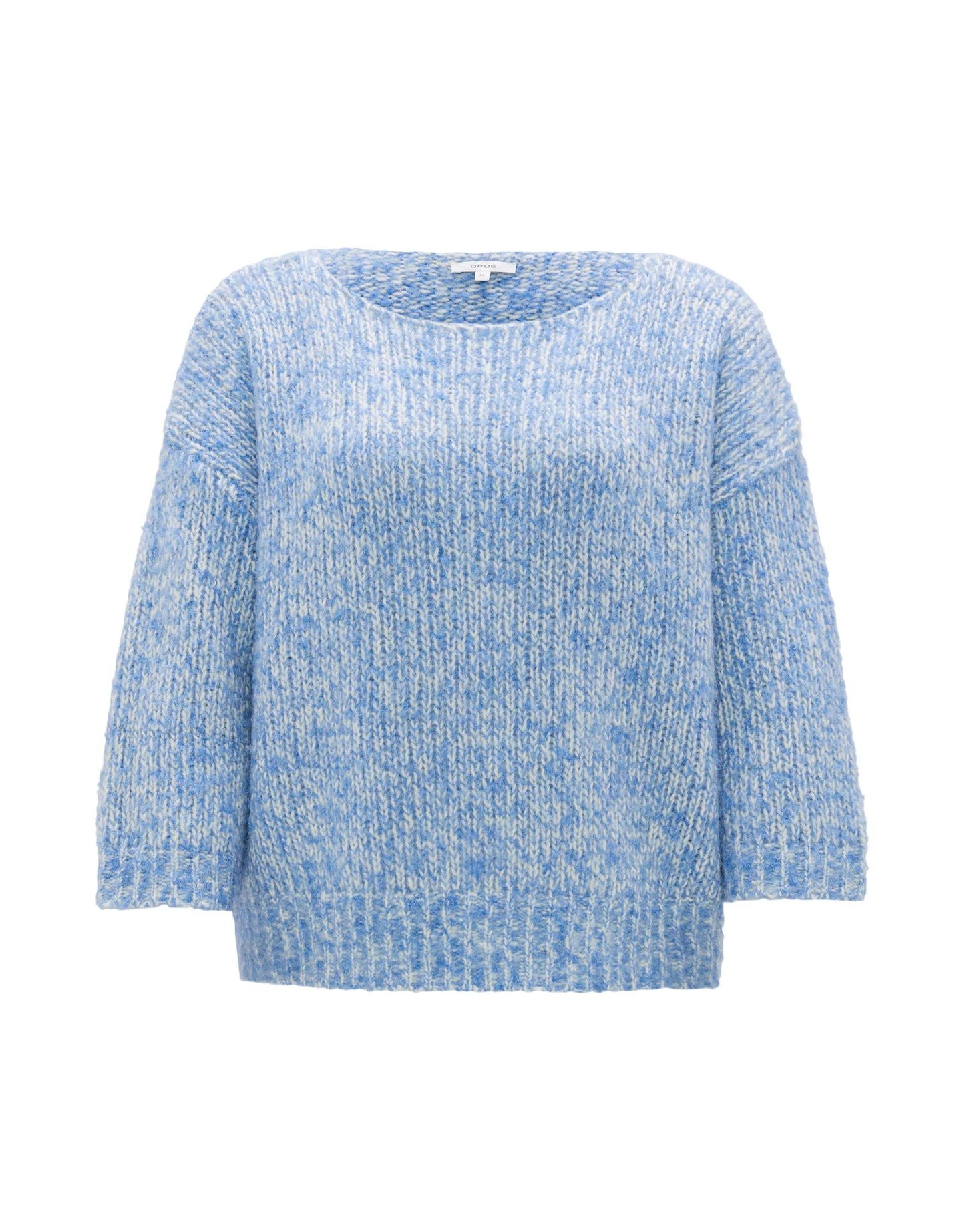 Opus Damen Pullover Polika blau