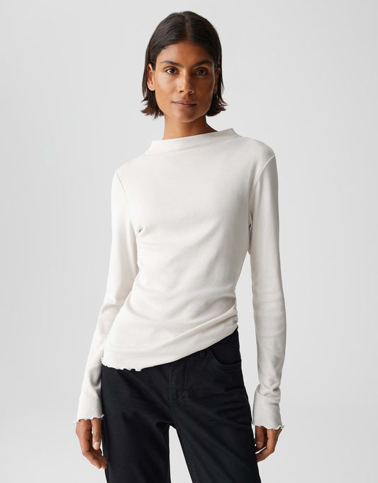 Opus Damen Shirt 44 weiß