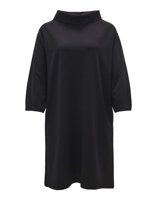 Opus Damen Kleid Wabyna 44 schwarz