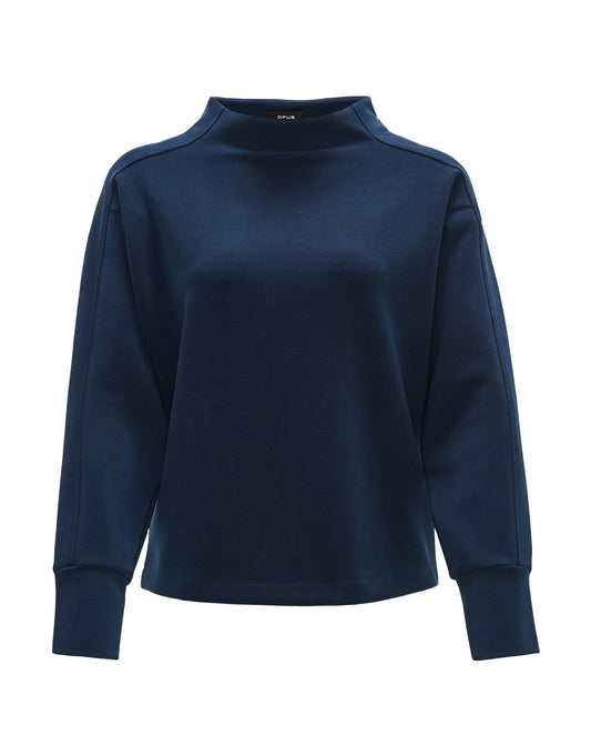 Opus Damen Sweater Galonine 44 blau