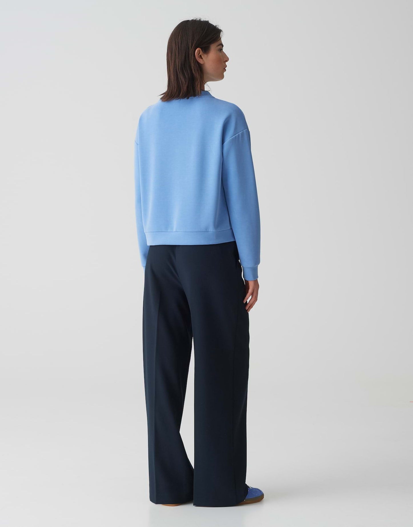 Opus Damen Sweater Ginsanu blau