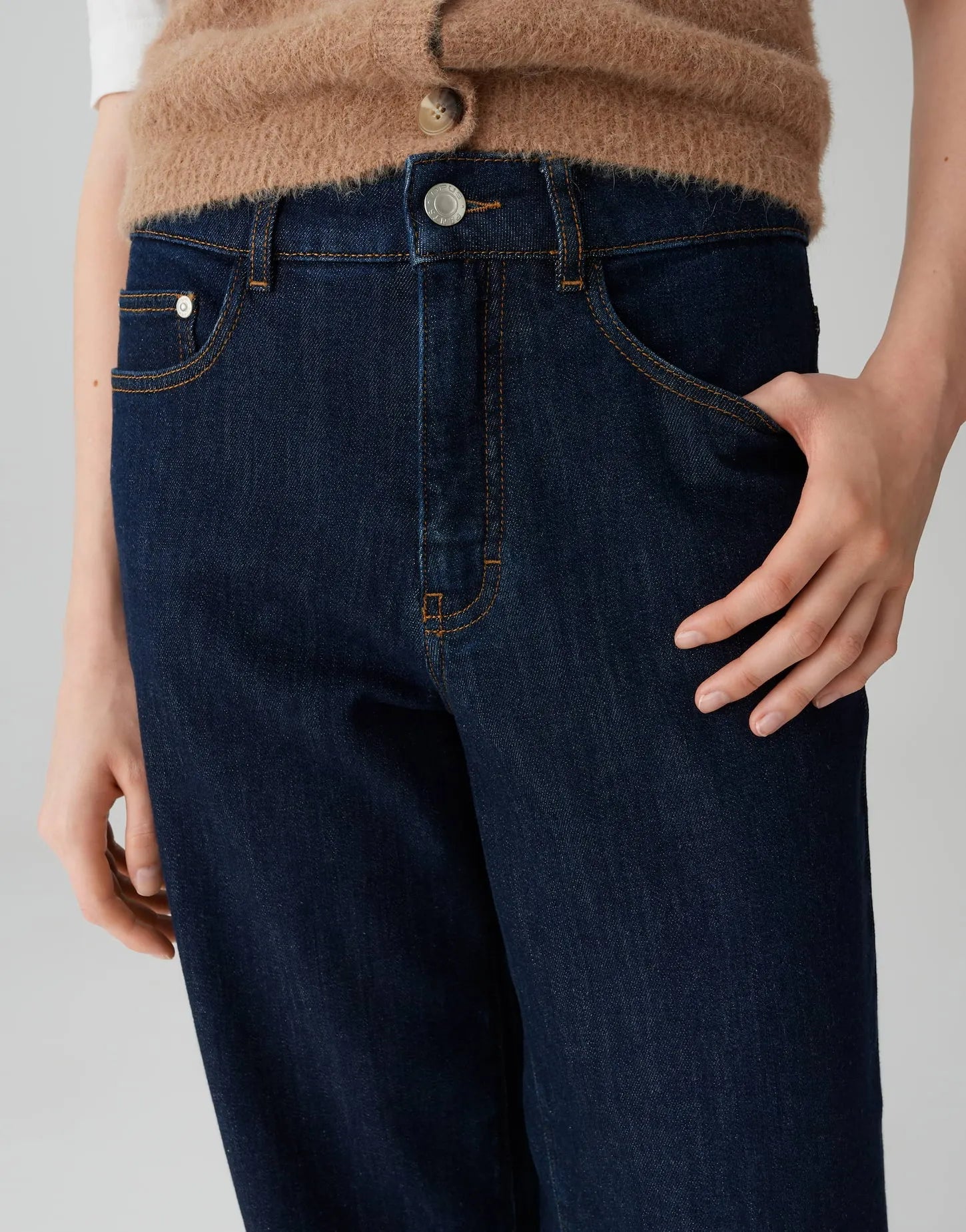 Opus Damen Jeans blau
