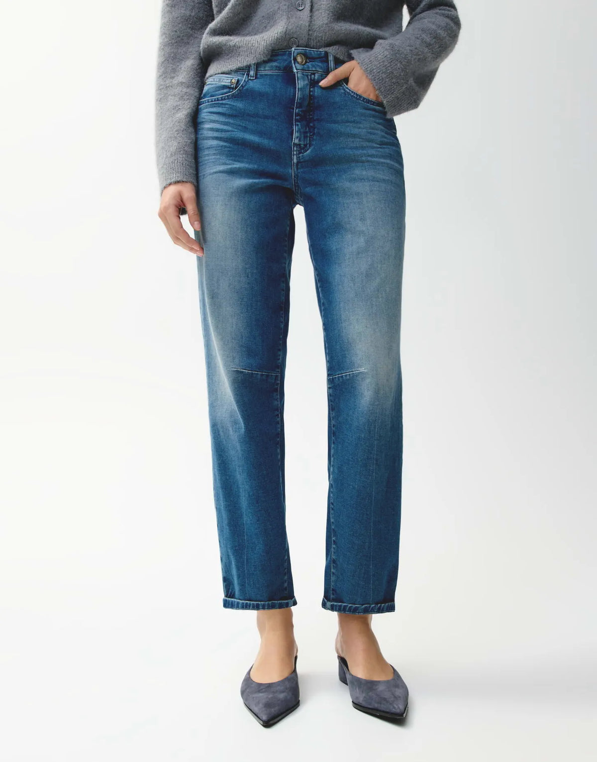 Opus Pants Damen Jeans Melly relax