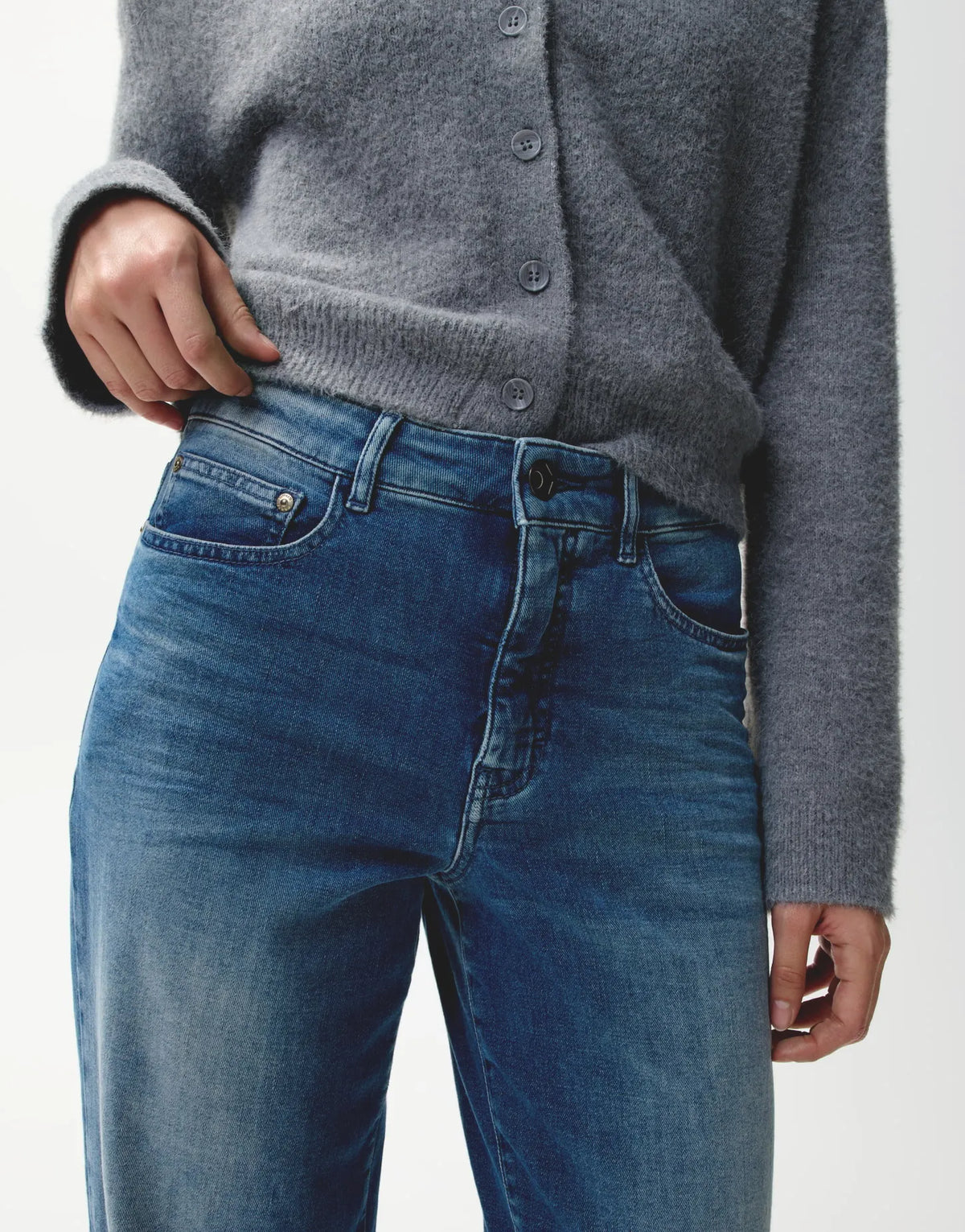Opus Pants Damen Jeans Melly relax
