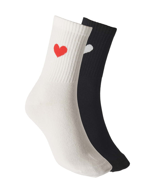 Opus Damen Socken Yennis love schwarz