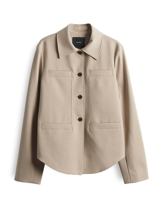 someday Damen Overjacket Nivy 40 beige